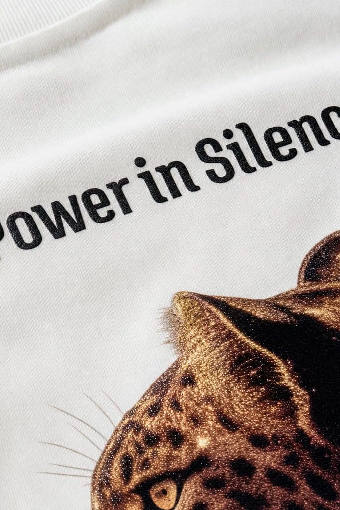 City Off Domes Power in Silence White T-Shirt