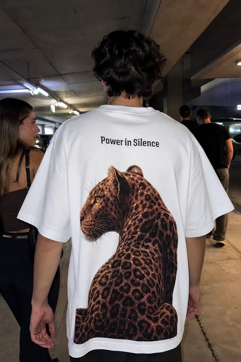 City Off Domes Power in Silence White T-Shirt