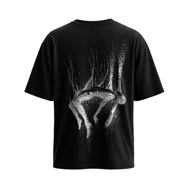 City Off Domes Signal Lost Black T-Shirt