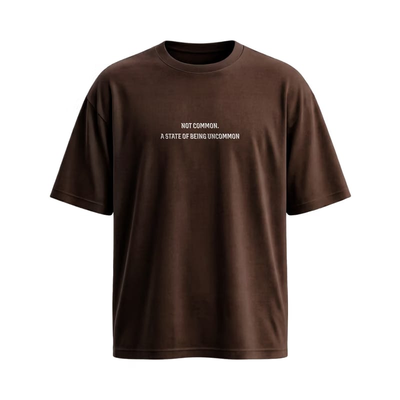 City Off Domes Signal Lost Brown T-Shirt