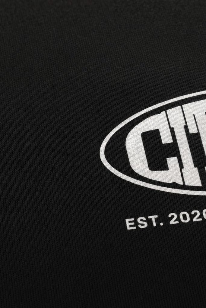 City Off Domes Silent Mind Black T-Shirt