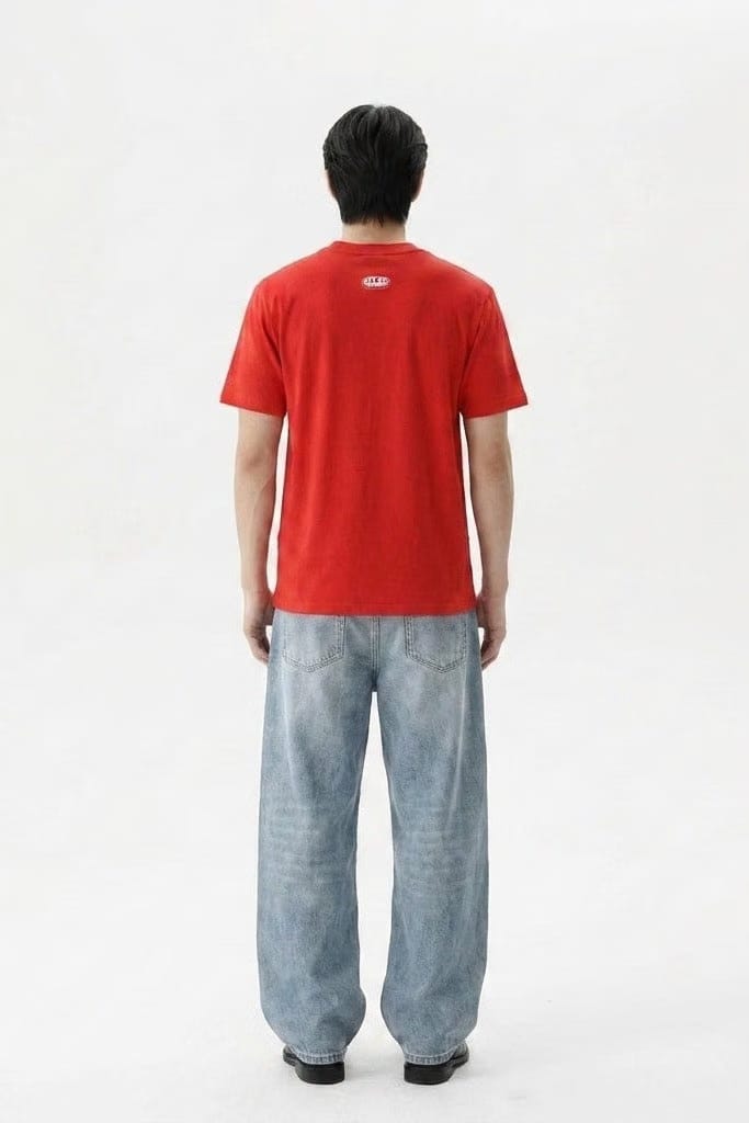 City Off Domes Silent Mind Red T-Shirt