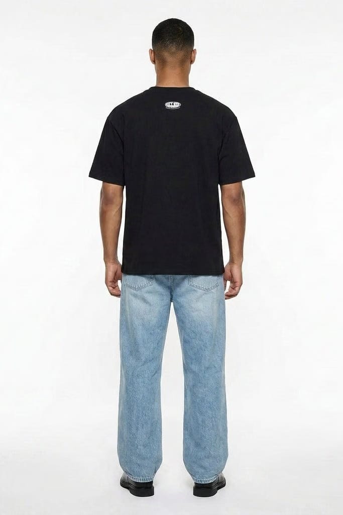 City Off Domes Urban Glitch Black T-Shirt