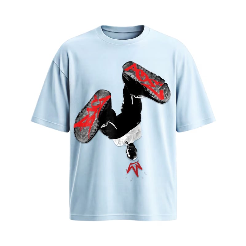 City Off Domes Vision Error Ice Blue T-Shirt