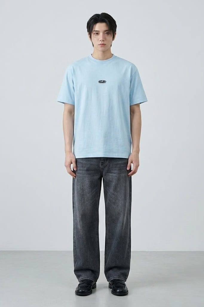 City Off Domes Vision Error Ice Blue T-Shirt