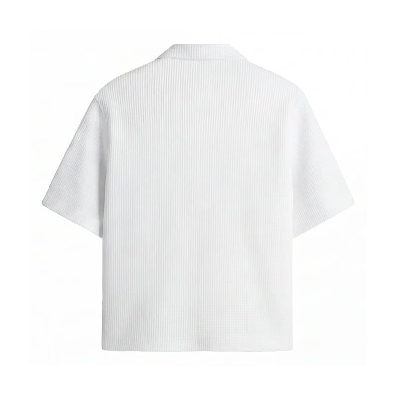 City Off Domes Waffle Shirt White