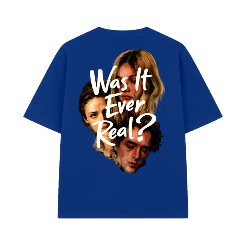 Blacklist Was It Ever Real T-Shirt Blue