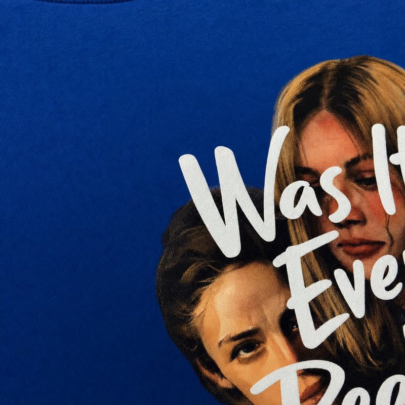 Blacklist Was It Ever Real T-Shirt Blue