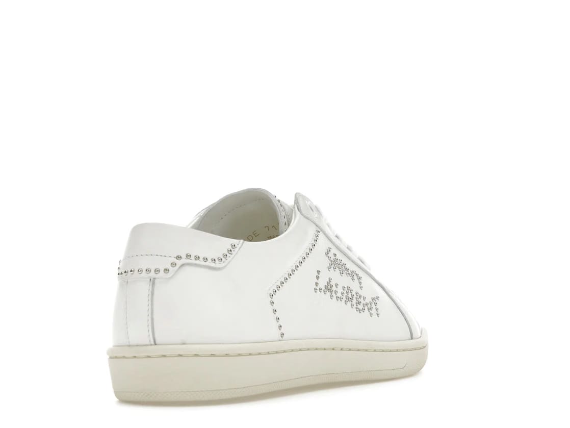 Saint Laurent Studded Low Top White (Women's)