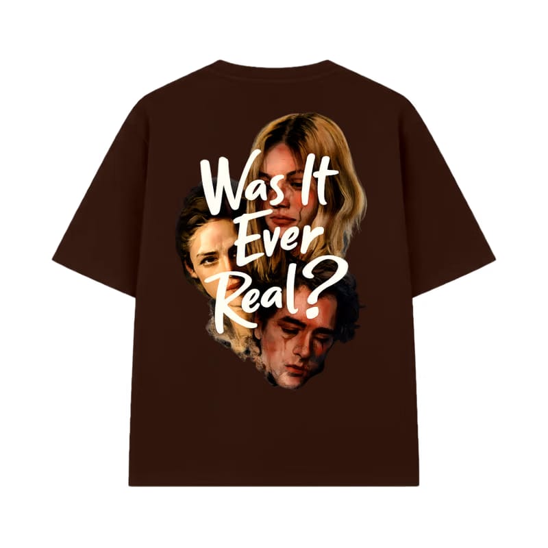 Blacklist Was It Ever Real T-Shirt Brown