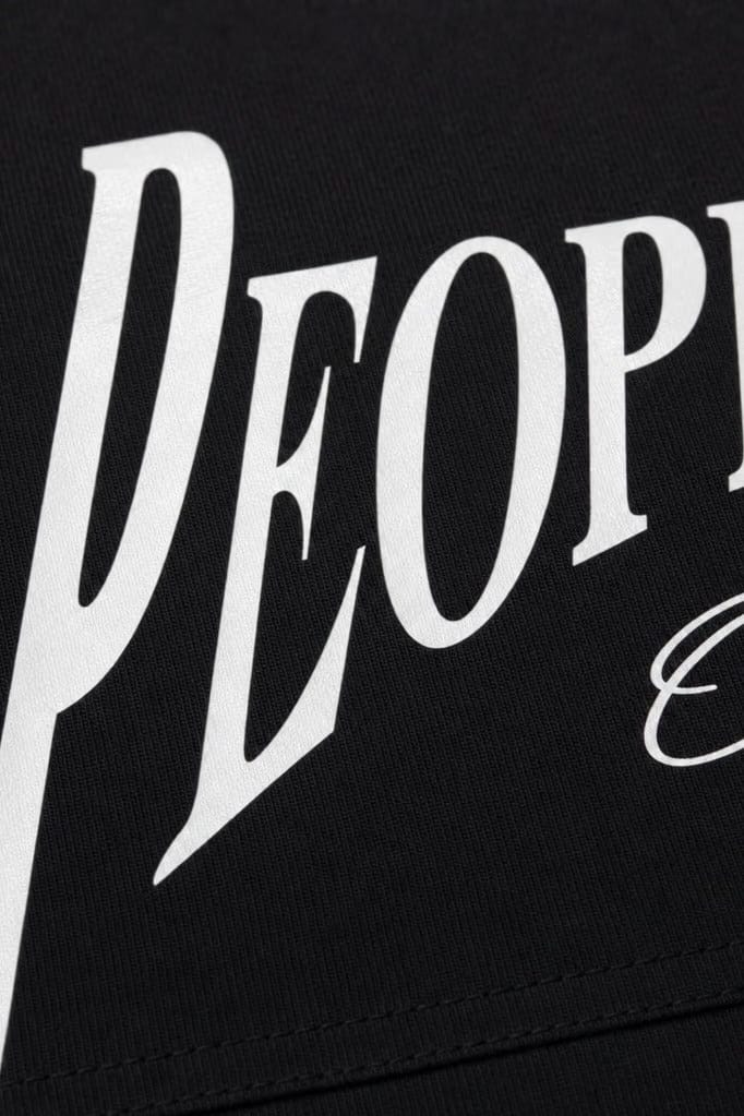 Off Supply People of Culture Black Bowling Shirt