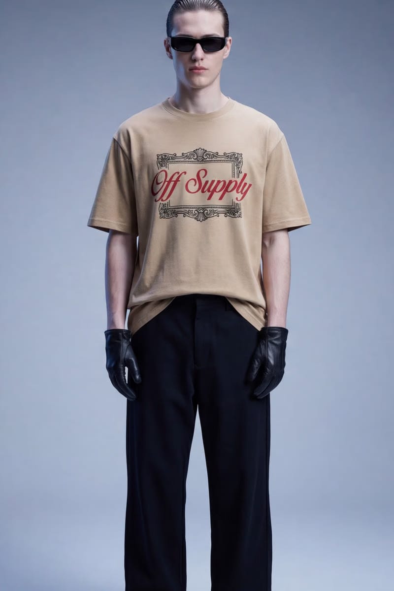 Off Supply Royal Heritage T-shirt Sand