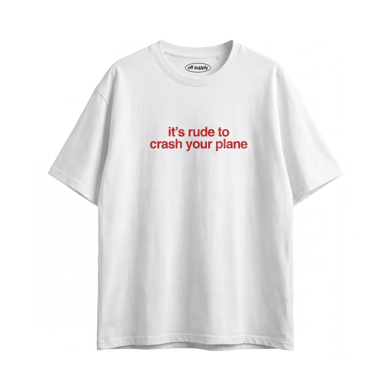 Off Supply Social Gravity T-shirt White