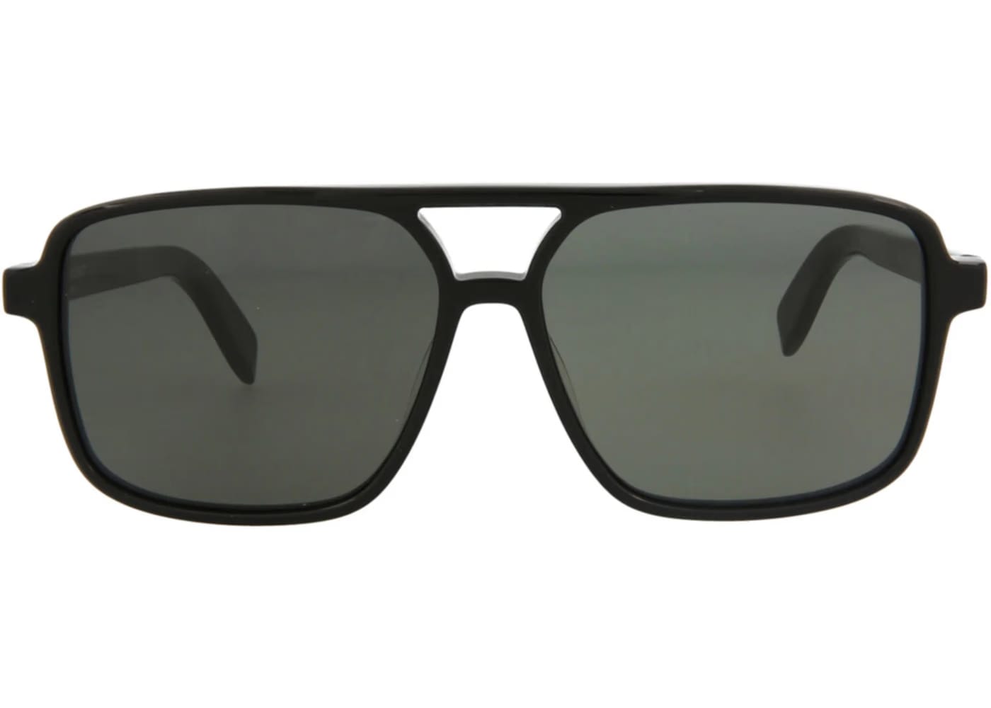 Saint Laurent Aviator Sunglasses Black/Grey (SL176-30001578-001)