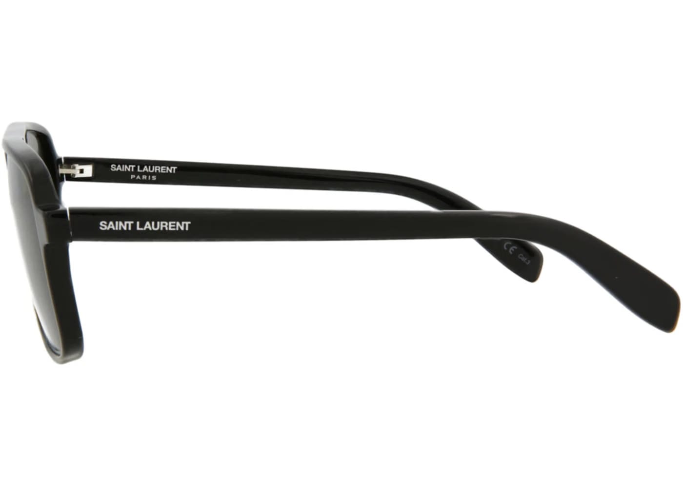 Saint Laurent Aviator Sunglasses Black/Grey (SL176-30001578-001)