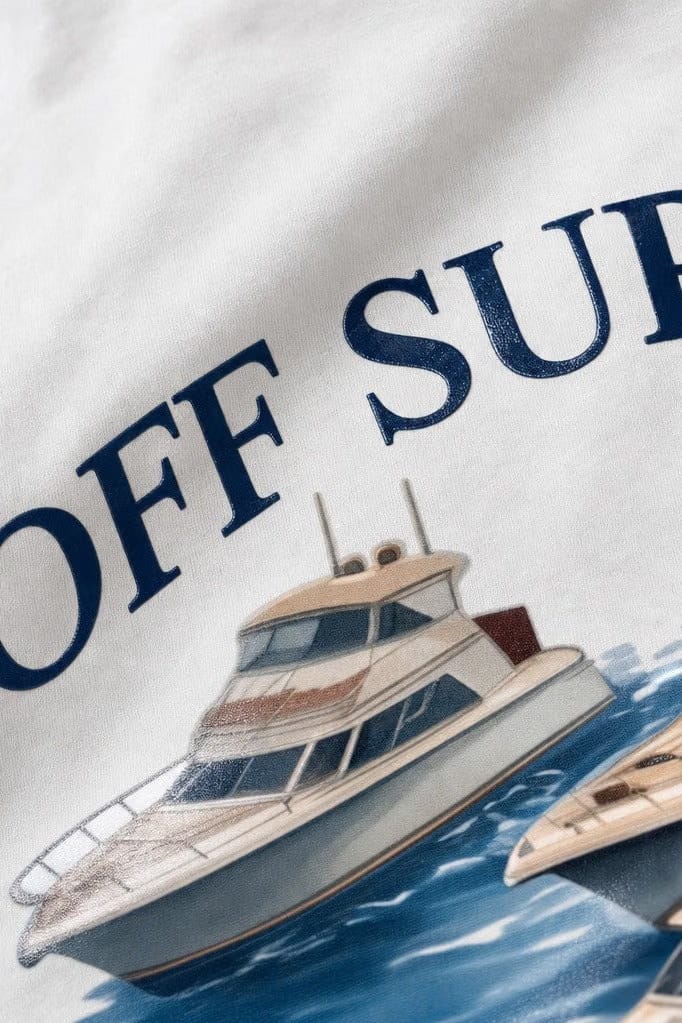 Off Supply Wanderes Yacht T-shirt White