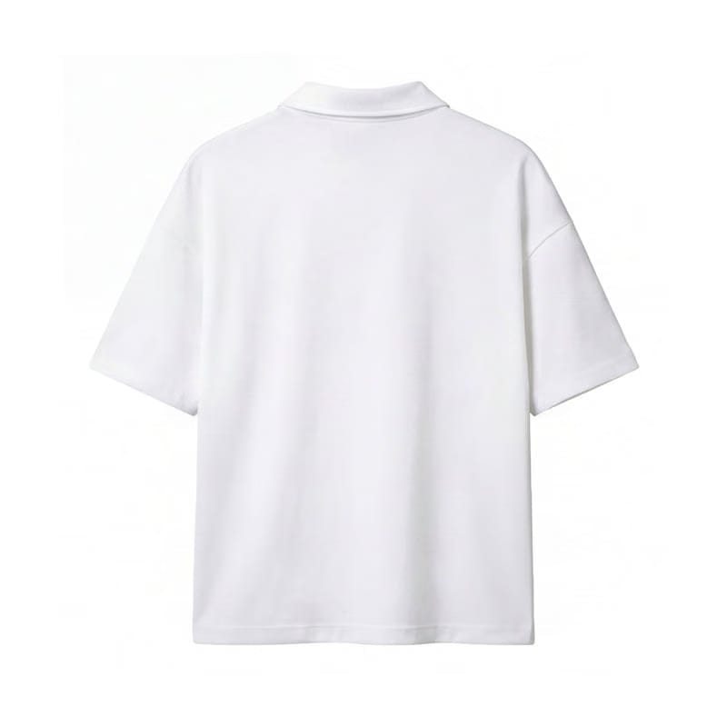 Off Supply Westwood Tennis Club White Quarter Zip T-shirt