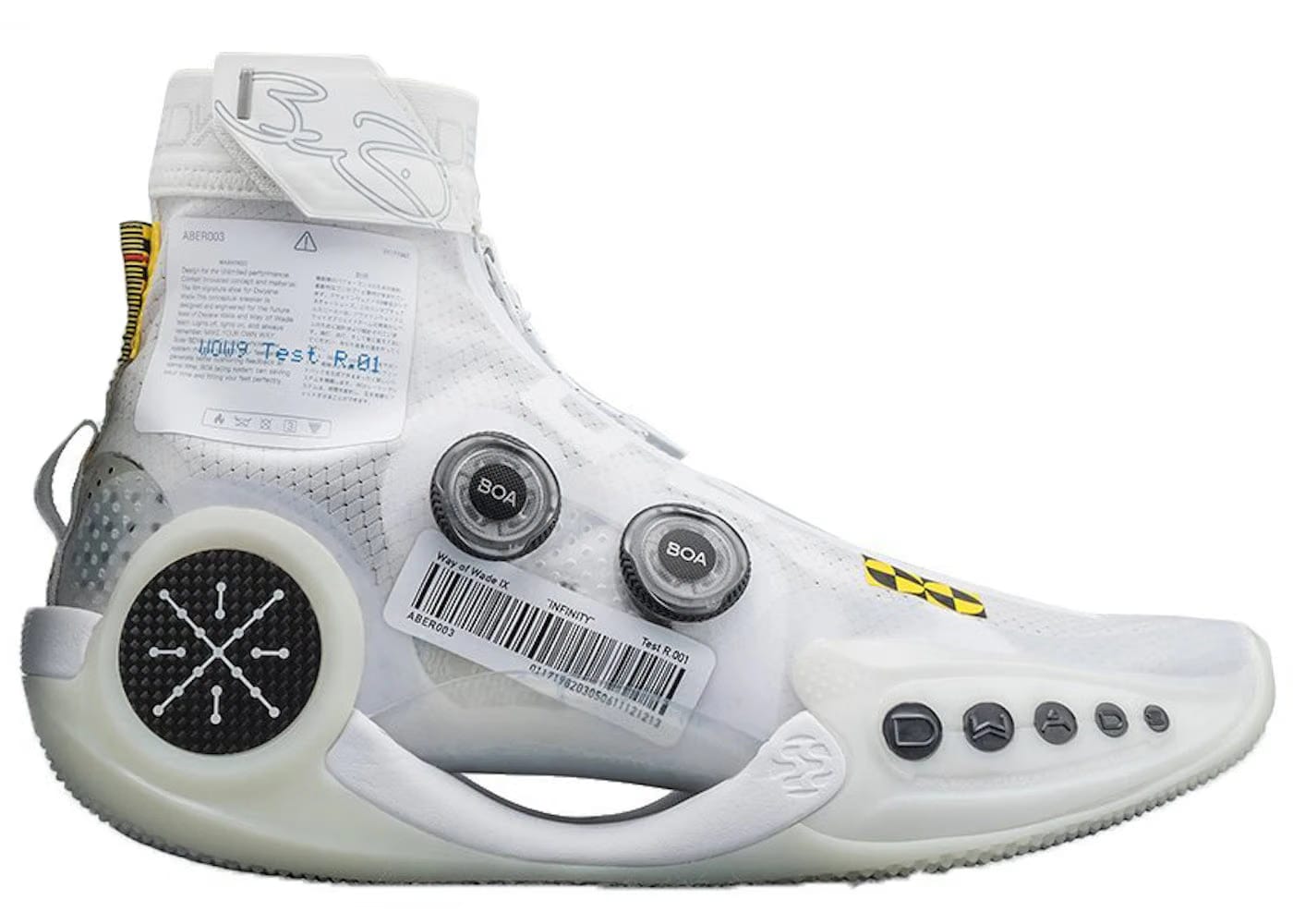 Li-Ning Way Of Wade 9 Infinity Test R1