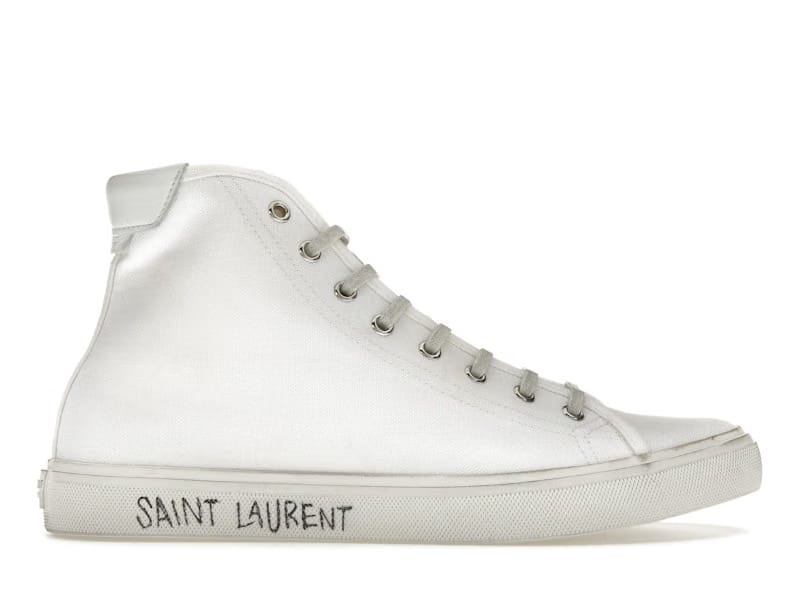 Saint Laurent Malibu Mid Optic White