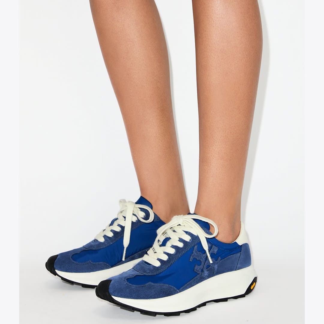 Tory Burch Tory Trainer AZURE / FADED NAVY / CREAM