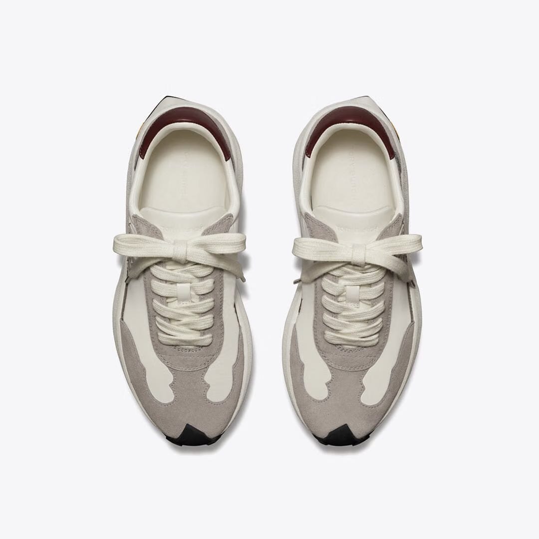 Tory Burch Tory Trainer CREAM / OSTRICA / BORDEAUX
