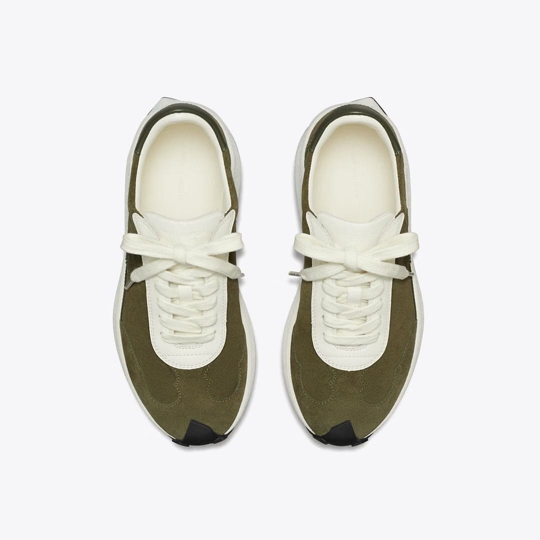 Tory Burch Tory Trainer Leccio / Leccio / Blanc