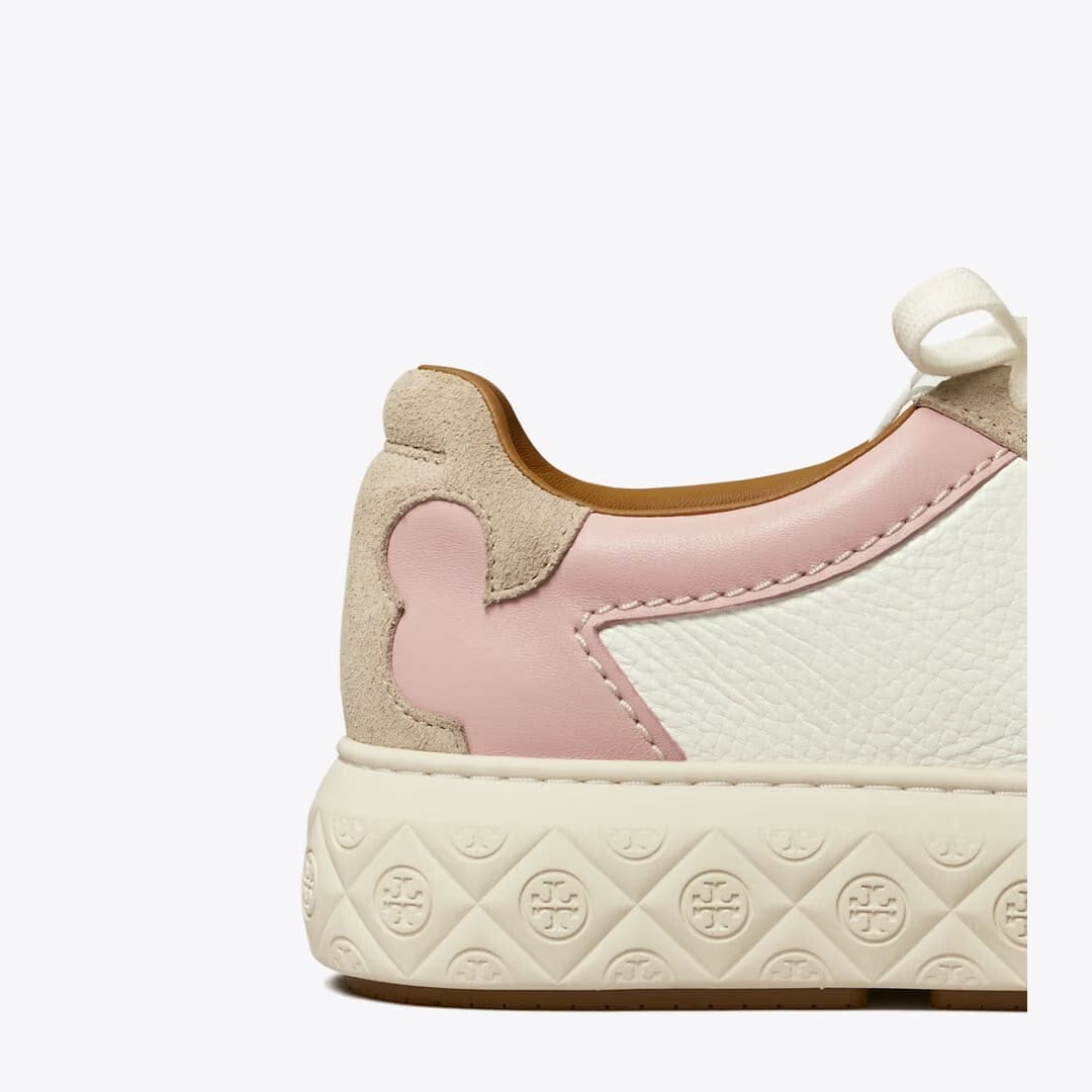 Tory Burch Ladybug Sneaker NEW IVORY / CALCARE / ROSA