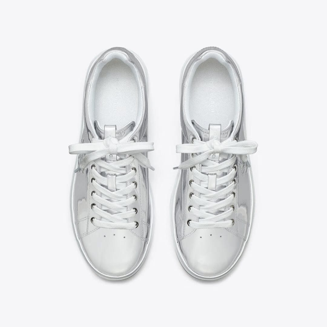 Tory Burch Howell Court Sneaker ARGENTO