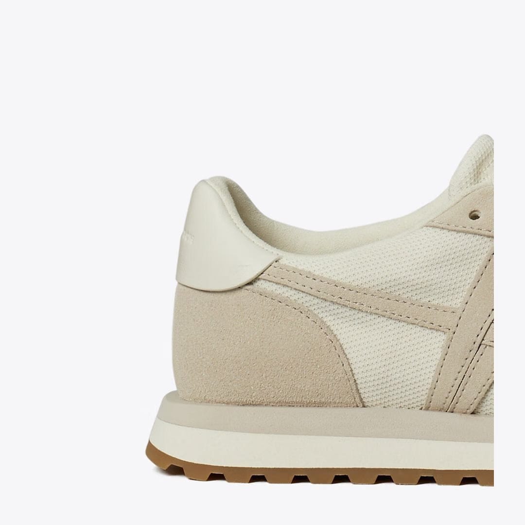 Tory Burch Hank Sneaker NEW IVORY / CALCARE / TITANIUM WHITE