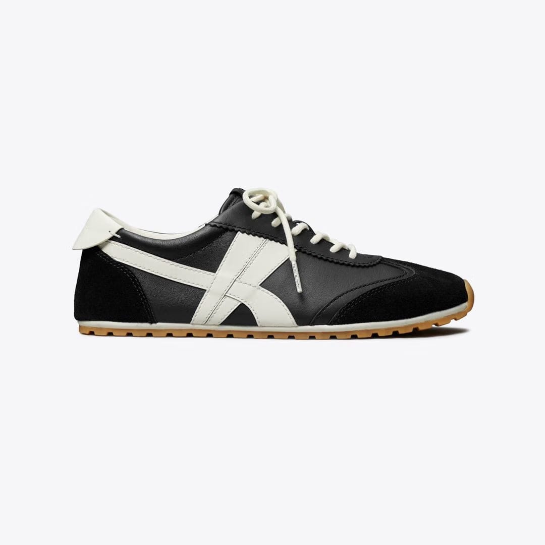 Tory Burch Hank Field Sneaker BLACK / CREAM / BLACK