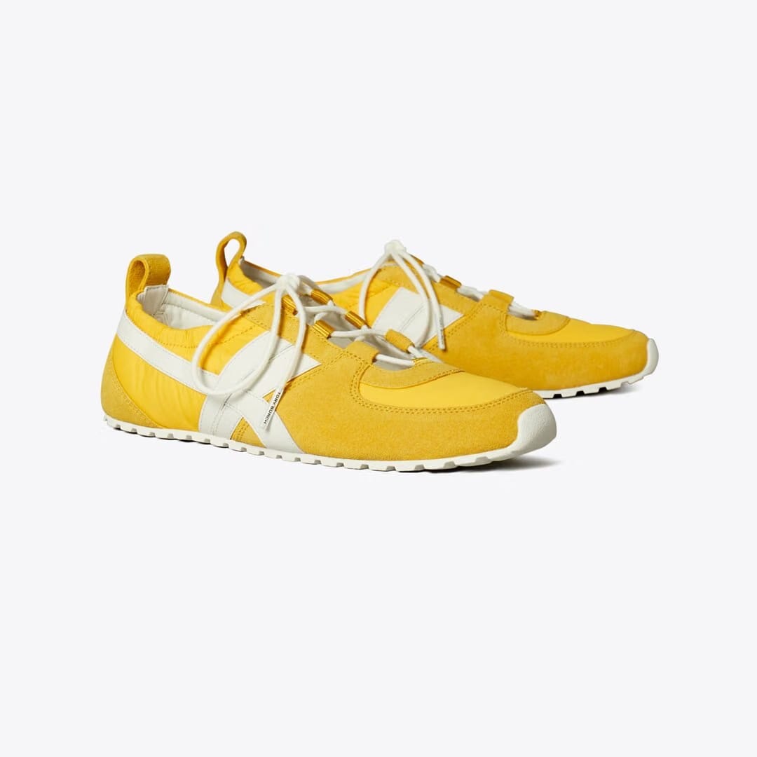 Tory Burch Hank Ballet Sneaker YELLOW / CREAM / YELLOW