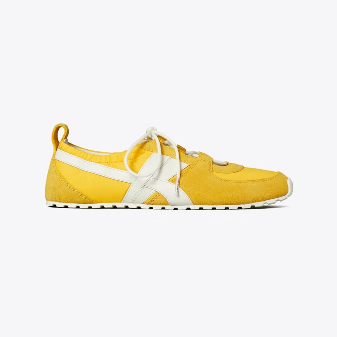 Tory Burch Hank Ballet Sneaker YELLOW / CREAM / YELLOW