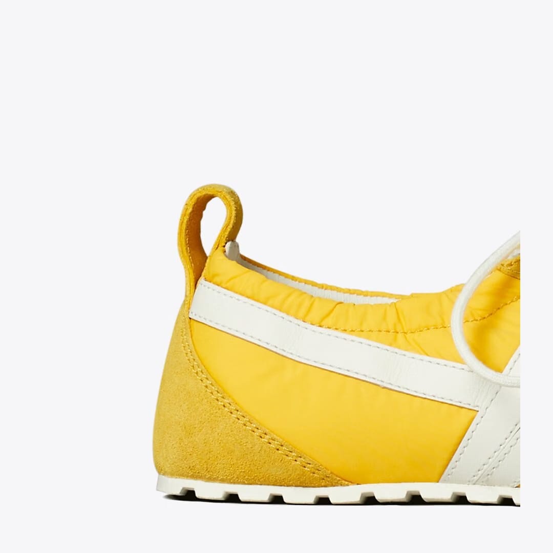 Tory Burch Hank Ballet Sneaker YELLOW / CREAM / YELLOW