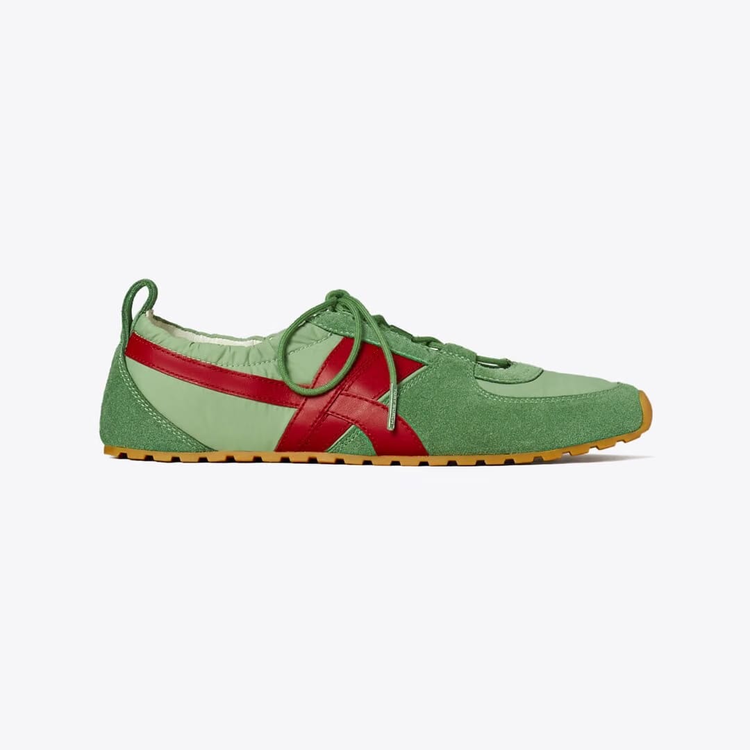 Tory Burch Hank Ballet Sneaker OLIVE / TORY RED / OLIVE