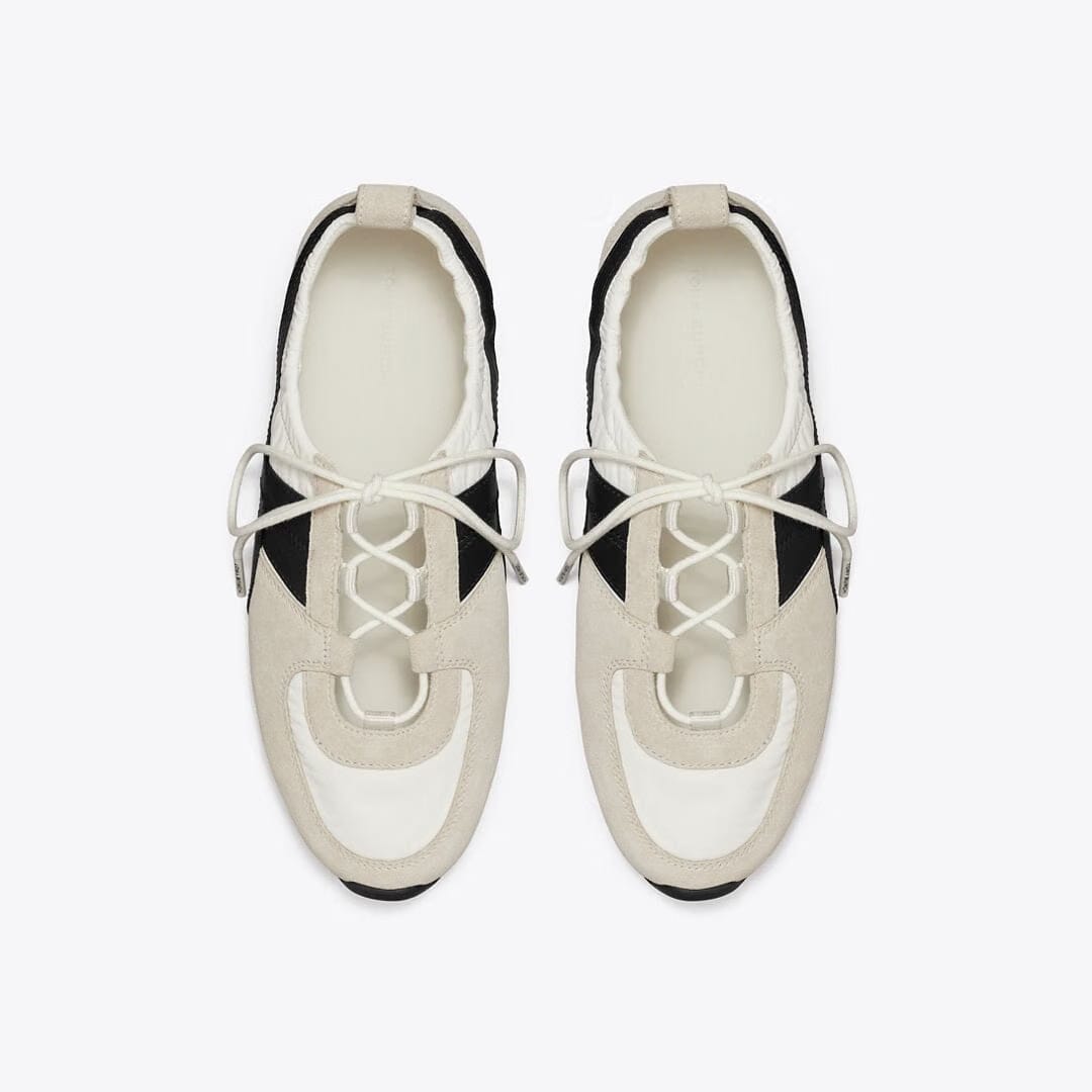Tory Burch Hank Ballet Sneaker CREAM / PERFECT BLACK / CREAM