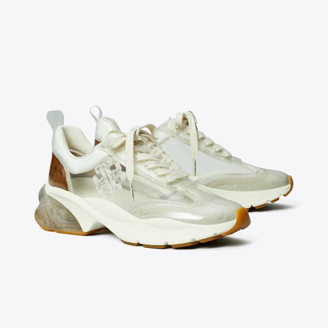 Tory Burch Good Luck Trainer CLEAR