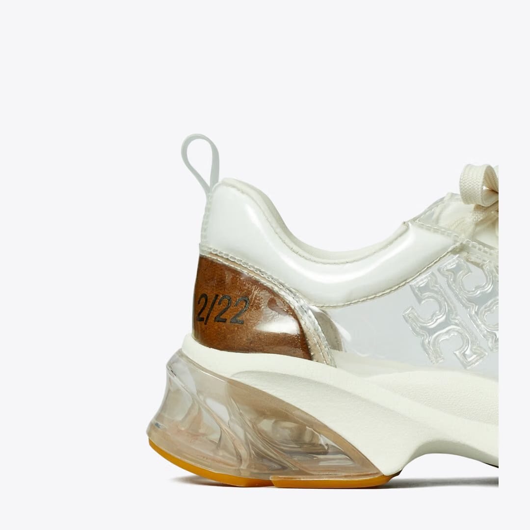 Tory Burch Good Luck Trainer CLEAR