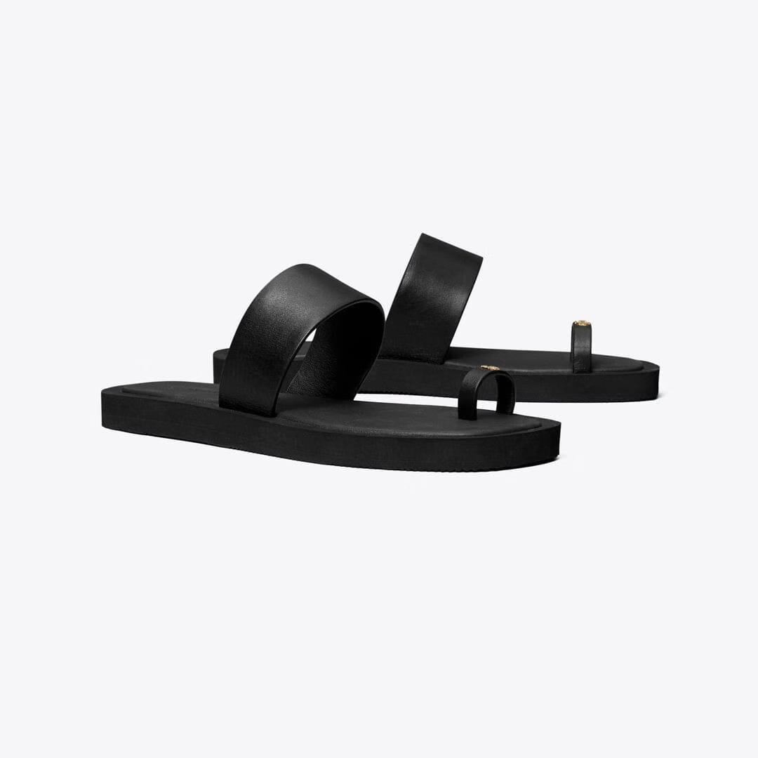 Tory Burch Toe Ring Slide PERFECT BLACK / PERFECT BLACK