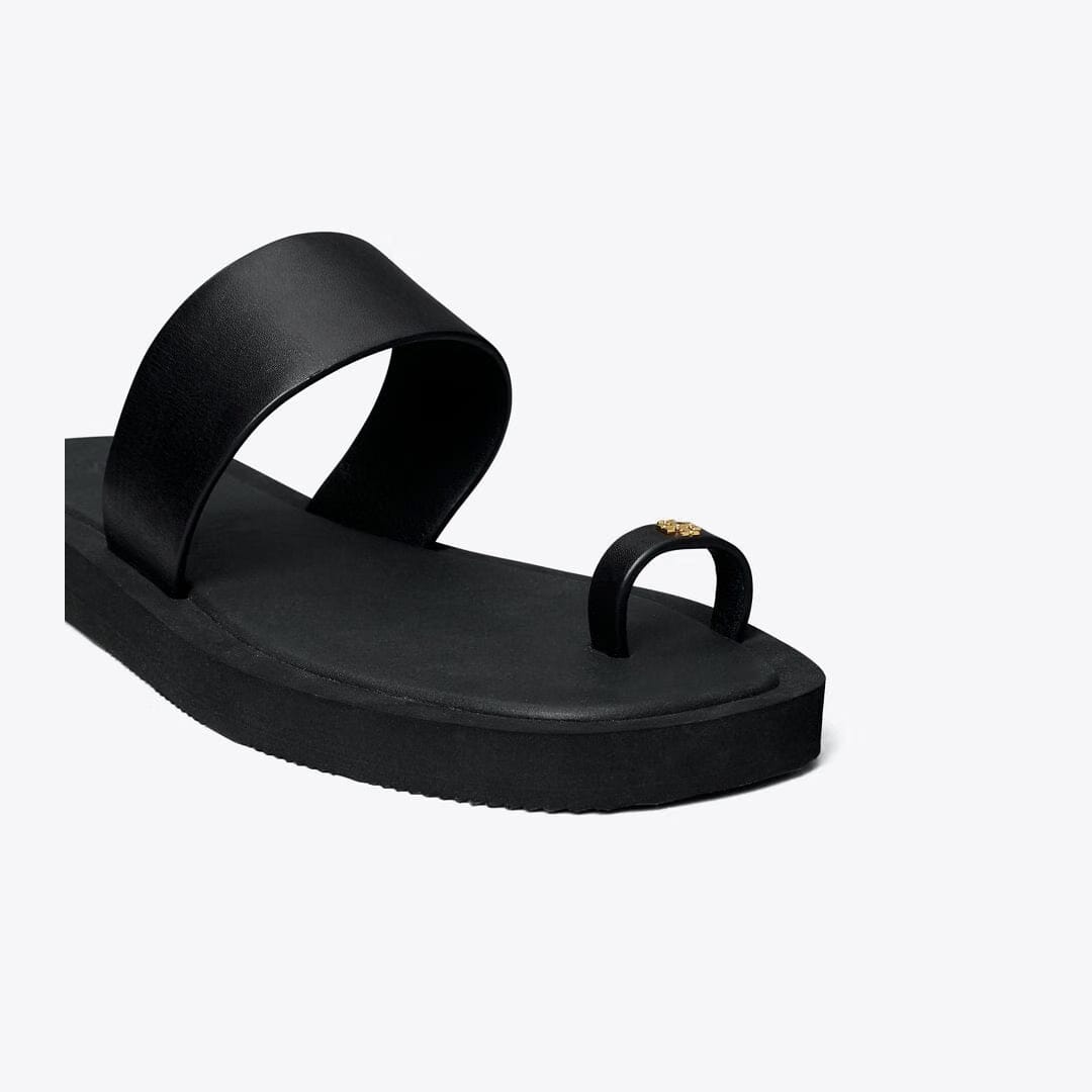 Tory Burch Toe Ring Slide PERFECT BLACK / PERFECT BLACK