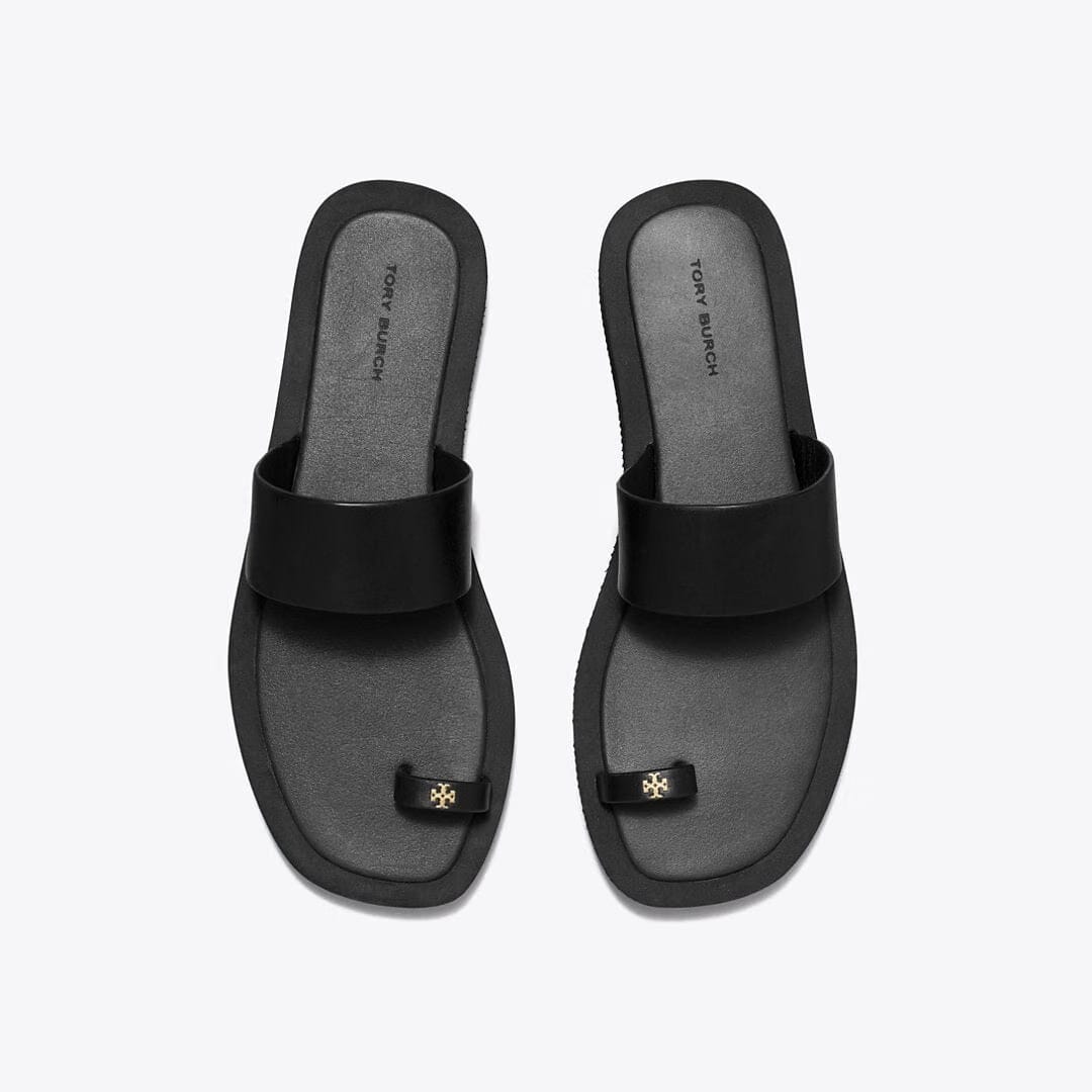 Tory Burch Toe Ring Slide PERFECT BLACK / PERFECT BLACK