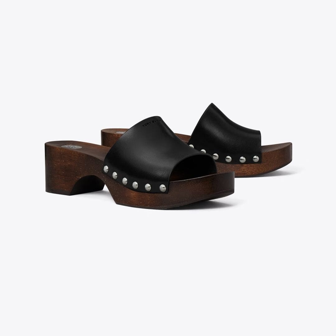 Tory Burch Sandal Clog BLACK