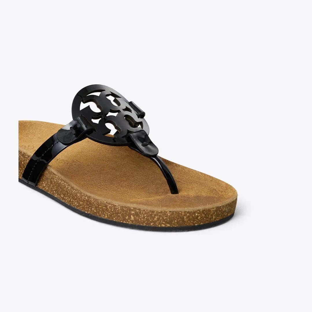 Tory Burch Miller Cloud Sandal PERFECT BLACK / Natural