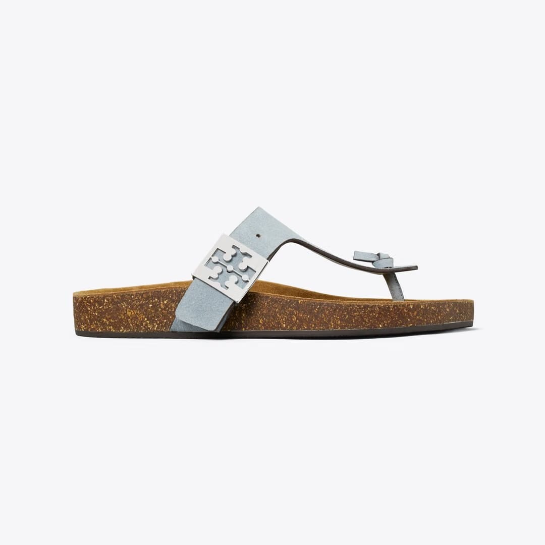 Tory Burch Mellow T-Strap Sandal ARIA BLUE / AVOLA