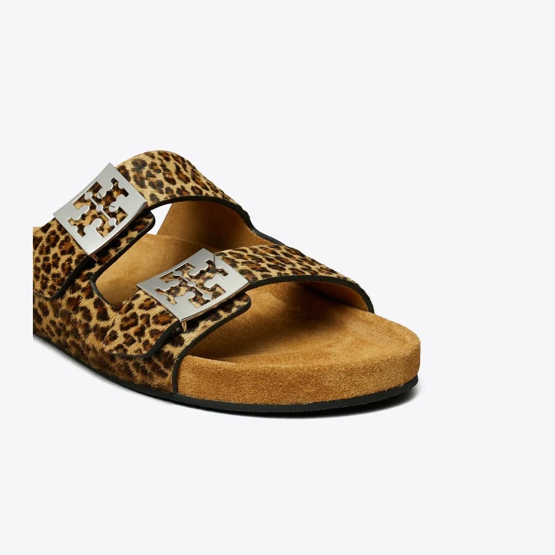 Tory Burch Mellow Sandal LEOPARD MULTI / LIGHT TEAK