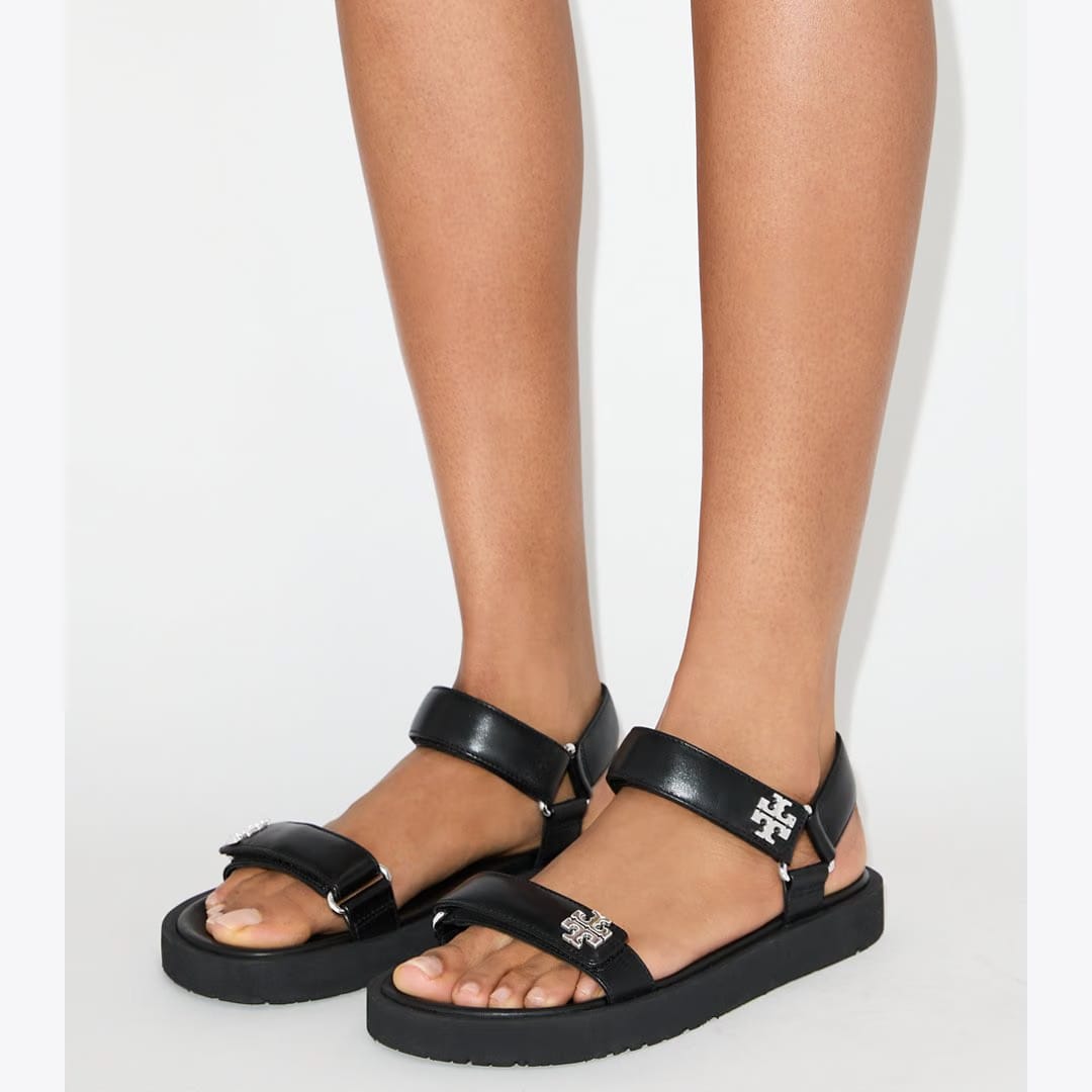 Tory Burch Kira Sport Slim Sandal PERFECT BLACK / PERFECT BLACK