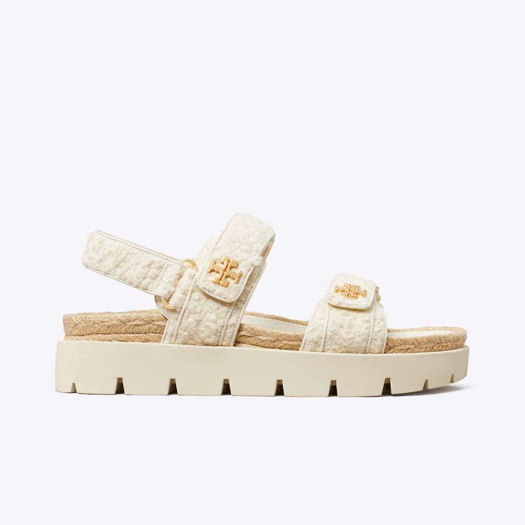 Tory Burch Kira Sport Sandal CREAM / NEW IVORY