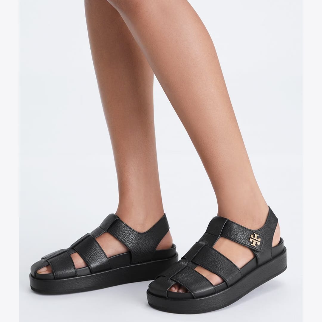 Tory Burch Kira Sport Fisherman Sandal PERFECT BLACK