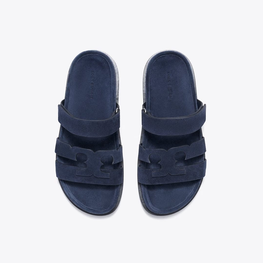 Tory Burch Ines Sport Slide NEW NAVY