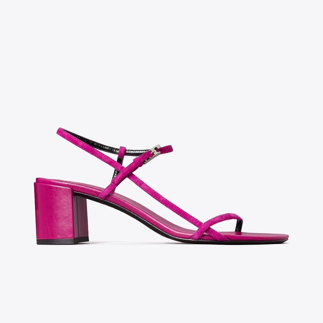 Tory Burch Gigi Heeled Sandal FUSCHIA PINK