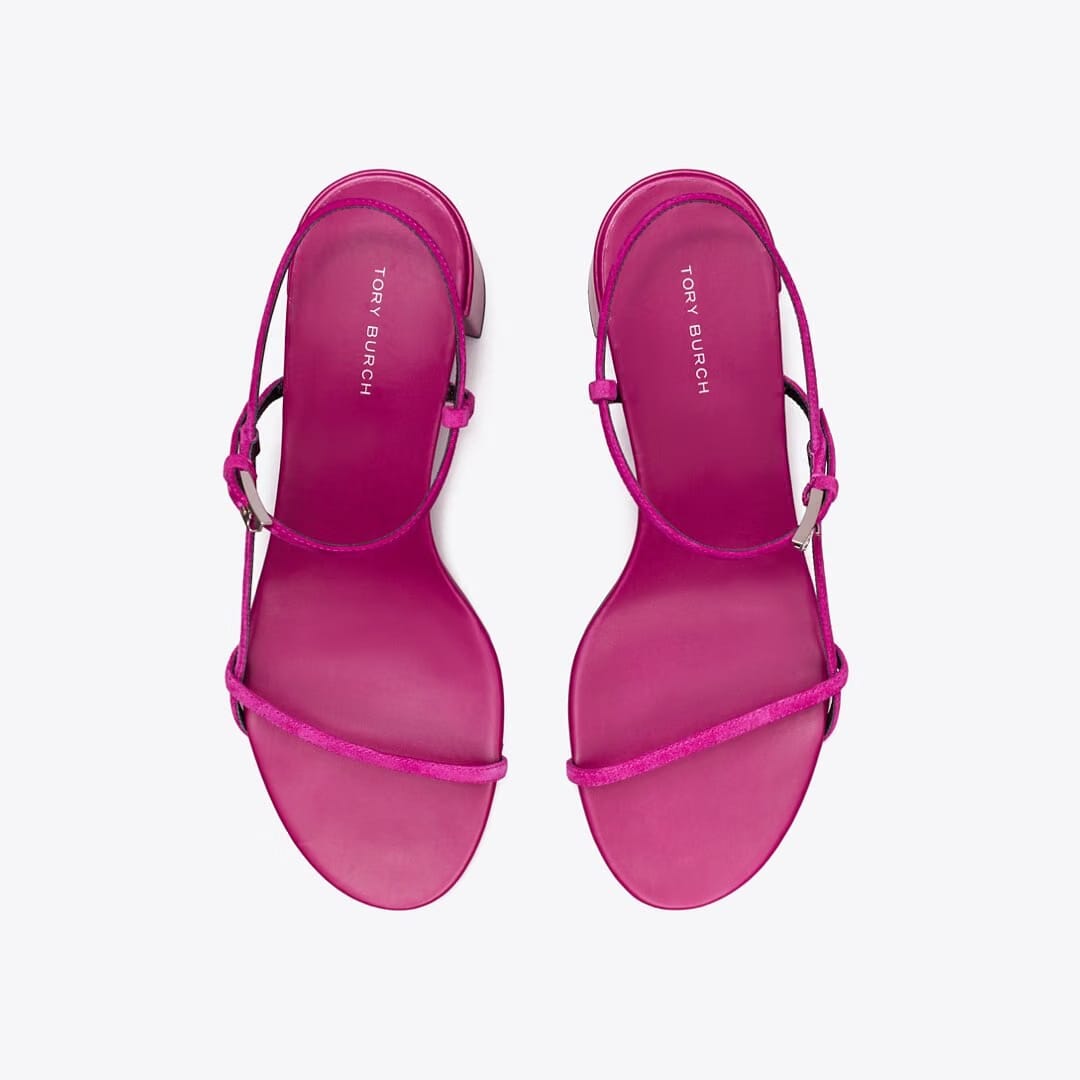 Tory Burch Gigi Heeled Sandal FUSCHIA PINK